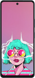 Силиконовый чехол Поп арт девушка для Infinix Hot 50 5G - 5378u-3795 изображение 