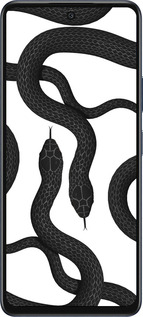 Силиконовый чехол Змеи для Infinix Hot 50 5G - 5473u-3795 изображение 