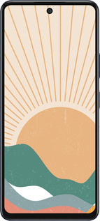 Силиконовый чехол Горы и солнце v2 для Infinix Hot 50 5G - 5488u-3795 изображение 