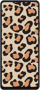 Силиконовый чехол Пятна леопарда v2 для Infinix Hot 50 5G - 5496u-3795 изображение 