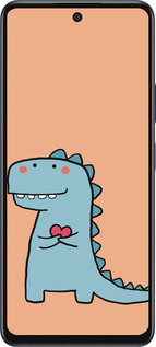 Силиконовый чехол Дракон для него для Infinix Hot 50 5G - 5525u-3795 изображение 