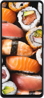 Силиконовый чехол Суши v3 для Infinix Hot 50 5G - 5540u-3795 изображение 