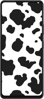 Силиконовый чехол Шкура коровы для Infinix Hot 50 5G - 5576u-3795 изображение 