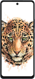 Силиконовый чехол Леопард v2 для Infinix Hot 50 5G - 5606u-3795 изображение 