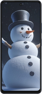 Силиконовый чехол Снеговик для Infinix Hot 50 5G - 5826u-3795 изображение 