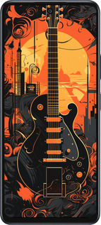 Силиконовый чехол Гитара для Infinix Hot 50 5G - 5957u-3795 изображение 