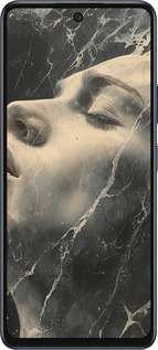 Силиконовый чехол Мраморная женщина для Infinix Hot 50 5G - 6040u-3795 изображение 