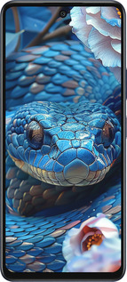 Силиконовый чехол Blue Snake для Infinix Hot 50 5G - 6079u-3795 изображение 