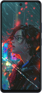 Силиконовый чехол Ночные огни для Infinix Hot 50 5G - 6096u-3795 изображение 