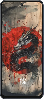 Силиконовый чехол Восточный дух для Infinix Hot 50 5G - 6100u-3795 изображение 