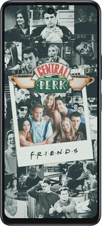 Силиконовый чехол Друзья для Infinix Hot 50 5G - 6276u-3795 изображение 