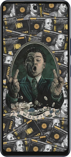 Силиконовый чехол Волк с валл стрит для Infinix Hot 50 5G - 6287u-3795 изображение 