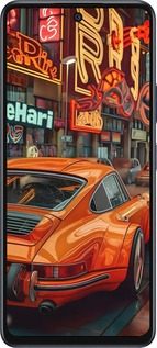 Силиконовый чехол Порше для Infinix Hot 50 5G - 6334u-3795 изображение 