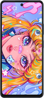 Силиконовый чехол Сейлор Мун 4 для Infinix Hot 50 5G - 6353u-3795 изображение 