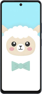 Силиконовый чехол Милый барашек для Infinix Hot 50 5G - 6355u-3795 изображение 