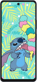 Силиконовый чехол Стич для Infinix Hot 50 5G - 6361u-3795 изображение 