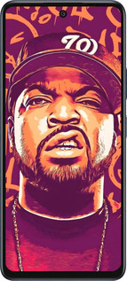 Силиконовый чехол Айс кюб для Infinix Hot 50 5G - 6367u-3795 изображение 