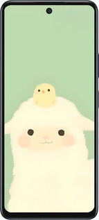 Силиконовый чехол Барашек и ципленок для Infinix Hot 50 5G - 6369u-3795 изображение 