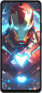 Силиконовый чехол Железный человек для Infinix Hot 50 5G - 6372u-3795 изображение 