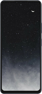 Силиконовый чехол Сині хмари, Синій місяць для Infinix Hot 50 5G - 6396u-3795 изображение 