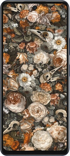 Силиконовый чехол В стиле барокко-мрачный для Infinix Hot 50 5G - 6404u-3795 изображение 