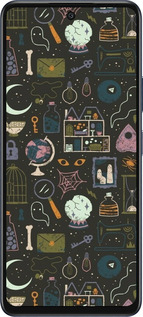 Силиконовый чехол Колдовской принт для Infinix Hot 50 5G - 6425u-3795 изображение 