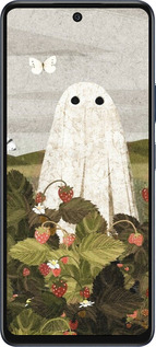 Силиконовый чехол Клубничные поля и привидения для Infinix Hot 50 5G - 6426u-3795 изображение 