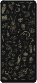 Силіконовий чехол Містичний колаж з травами та магічні символи для Infinix Hot 50 5G - 6428u-3795 изображение 