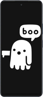 Силиконовый чехол Призрак Неодобрения для Infinix Hot 50 5G - 6431u-3795 изображение 