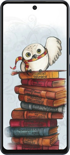 Силиконовый чехол Сова и книги для Infinix Hot 50 5G - 6436u-3795 изображение 