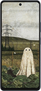 Силиконовый чехол Иллюстрация призрак в капусте для Infinix Hot 50 5G - 6440u-3795 изображение 