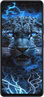 Силиконовый чехол Ледяной леопард для Infinix Hot 50 5G - 6460u-3795 изображение 