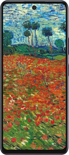 Силиконовый чехол Винсент Ван Гог-Маковое поле для Infinix Hot 50 5G - 6466u-3795 изображение 