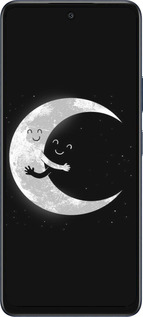 Силиконовый чехол Лунные объятия для Infinix Hot 50 5G - 6508u-3795 изображение 