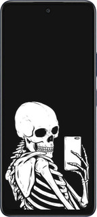 Силиконовый чехол Скелет делает Selfie для Infinix Hot 50 5G - 6535u-3795 изображение 