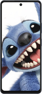 Силиконовый чехол Стич для Infinix Hot 50 5G - 6684u-3795 изображение 