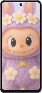 Силиконовый чехол Лабубу 1 для Infinix Hot 50 5G - 6709u-3795 изображение 