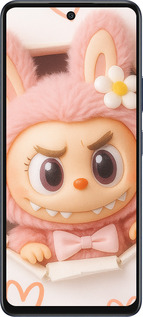 Силиконовый чехол Лабубу 2 для Infinix Hot 50 5G - 6710u-3795 изображение 