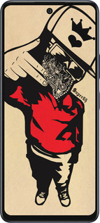 Силиконовый чехол Swag. Super для Infinix Hot 50 5G - 808u-3795 изображение 