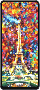 Силиконовый чехол Париж для Infinix Hot 50 5G - 830u-3795 изображение 