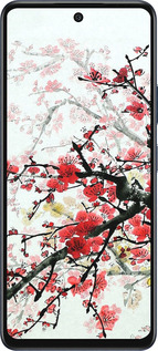 Силиконовый чехол Цветущий куст для Infinix Hot 50 5G - 831u-3795 изображение 