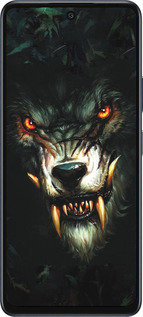 Силиконовый чехол Дьявольский волк для Infinix Hot 50 5G - 833u-3795 изображение 
