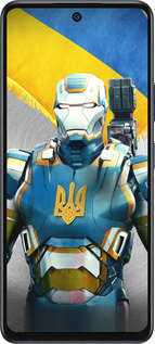 Силиконовый чехол Украинский киборг для Infinix Hot 50 5G - 980u-3795 изображение 