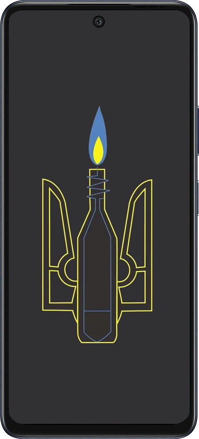 Силиконовый чехол Коктейль Молотова для Infinix Hot 50 5G - 1044u-3795 изображение 