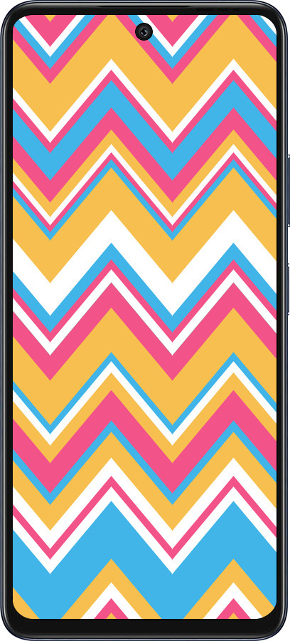 Силиконовый чехол Шеврон v2 для Infinix Hot 50 5G - 1057u-3795 изображение 