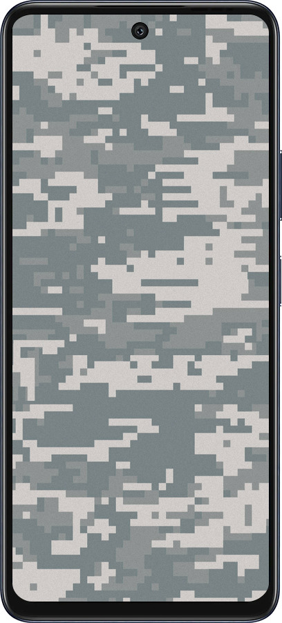 Силиконовый чехол Камуфляж для Infinix Hot 50 5G - 1085u-3795 изображение 
