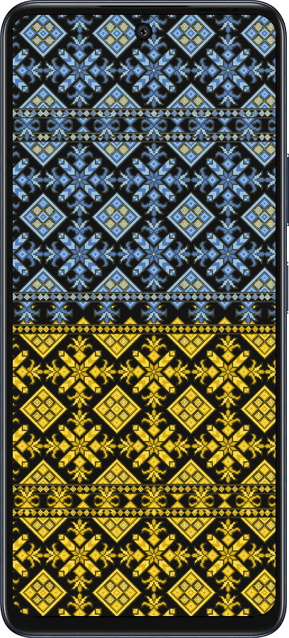Силиконовый чехол Жовто-блакитна вишиванка для Infinix Hot 50 5G - 1169u-3795 изображение 