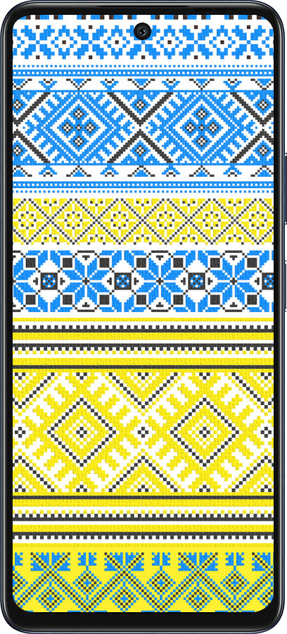 Силіконовий чехол Вишиванка 40 для Infinix Hot 50 5G - 1174u-3795 изображение 