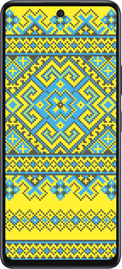 Силиконовый чехол Вышиванка 41 для Infinix Hot 50 5G - 1175u-3795 изображение 