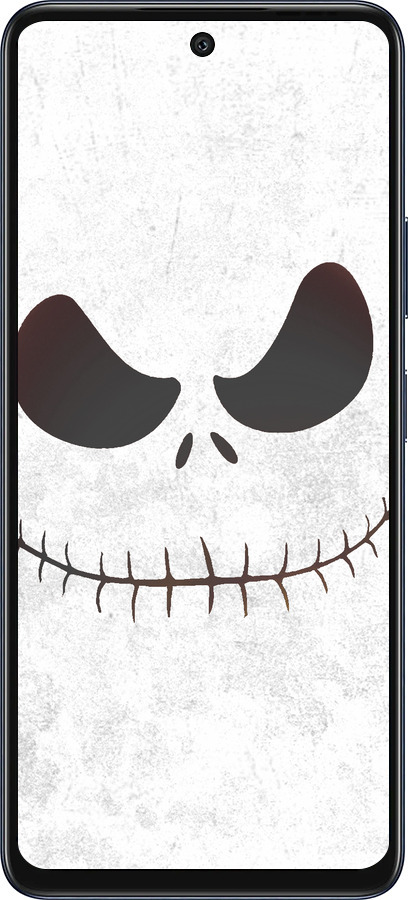 Силиконовый чехол Белый Джек для Infinix Hot 50 5G - 1199u-3795 изображение 